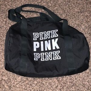 Black PINK duffel bag